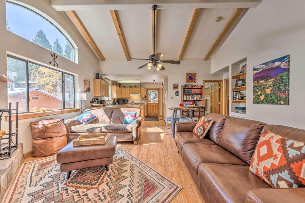 Charming Coppertop Cloudcroft Cabin 3 Mi To Ski Exterior foto